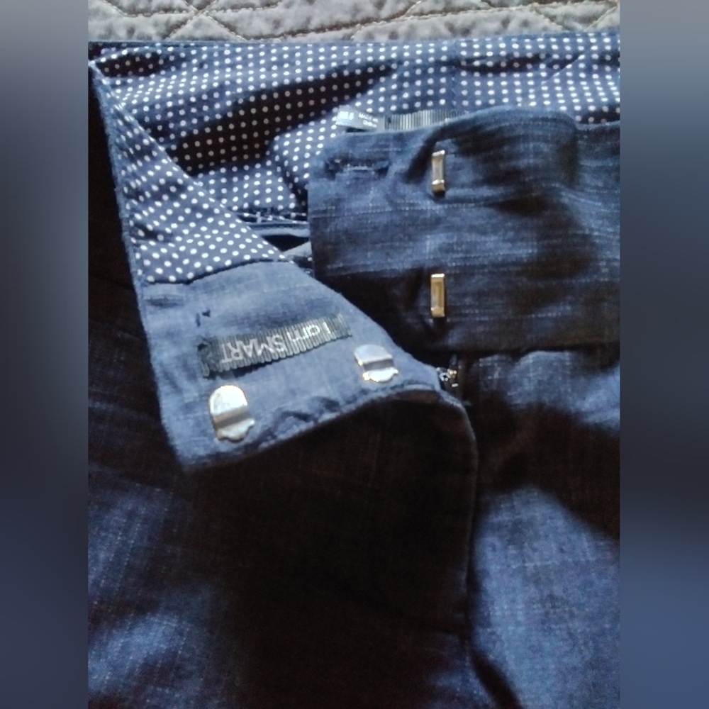 Maurices Dark Wash Navy Blue Trousers